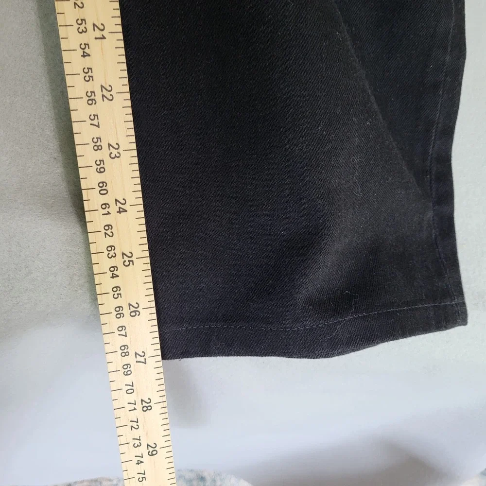 Levi's 501 Men's Original Straight Leg Button Fly Denim Blue Jeans Black 36x30